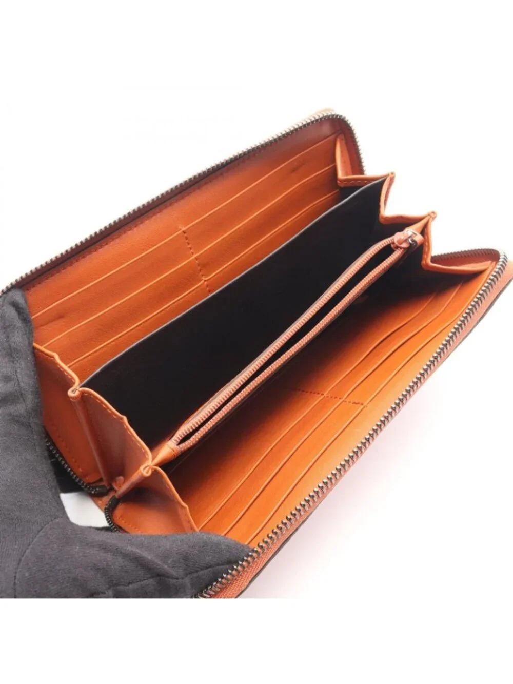 Gucci Round Wallet Micro Guccissima Orange Leather Guccissima - Picture 3 of 10